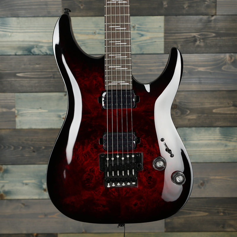Schecter 2453 Omen Elite-6 FR - Black Cherry Burst