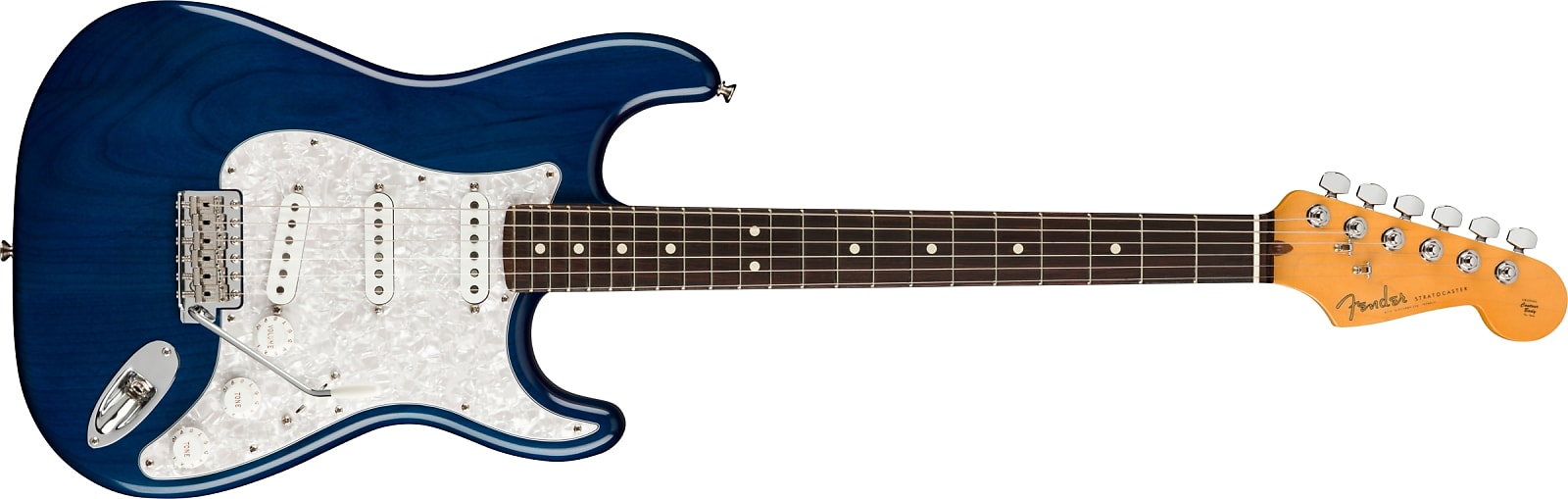 Fender Cory Wong Stratocaster®, Rosewood Fingerboard, Sapphire Blue Transparent