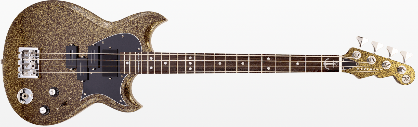 Reverend Wattplower Mark II Bass Guitar w/Case - Root Beer Sparkle