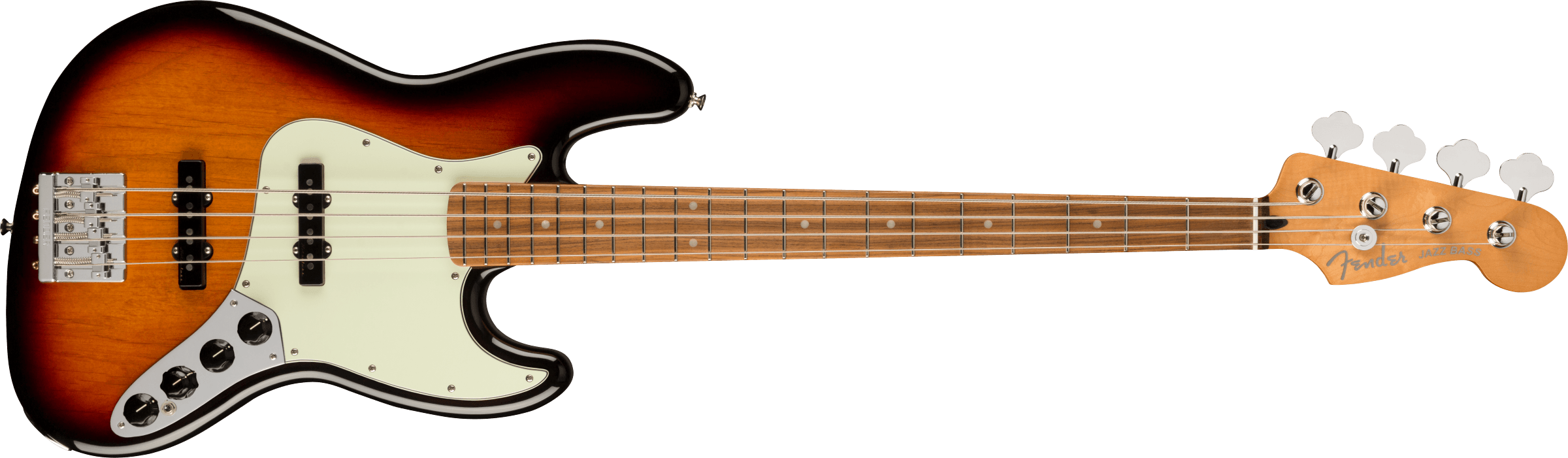 Fender Player Plus Jazz Bass, Pau Ferro Fingerboard, 3-Color Sunburst