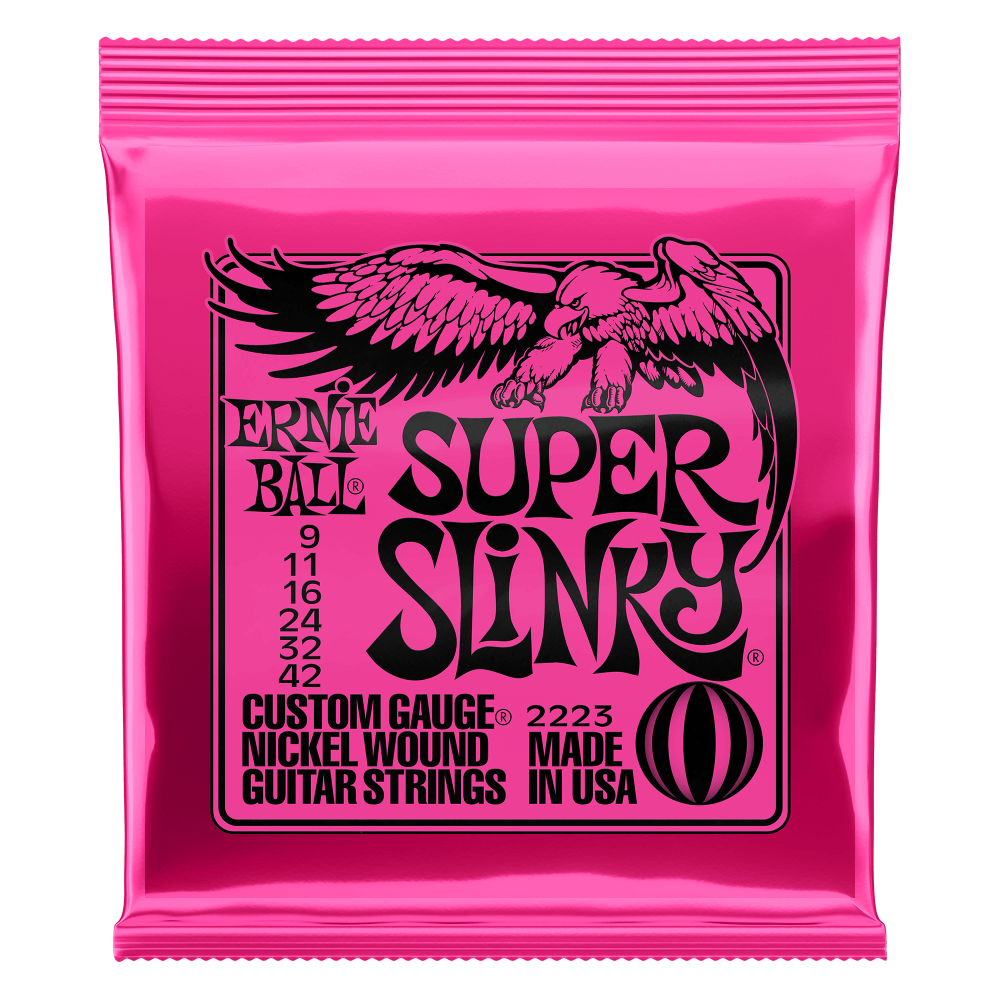 Ernie Ball 2223 Super Slinky Nickel Wound Electric Guitar Strings