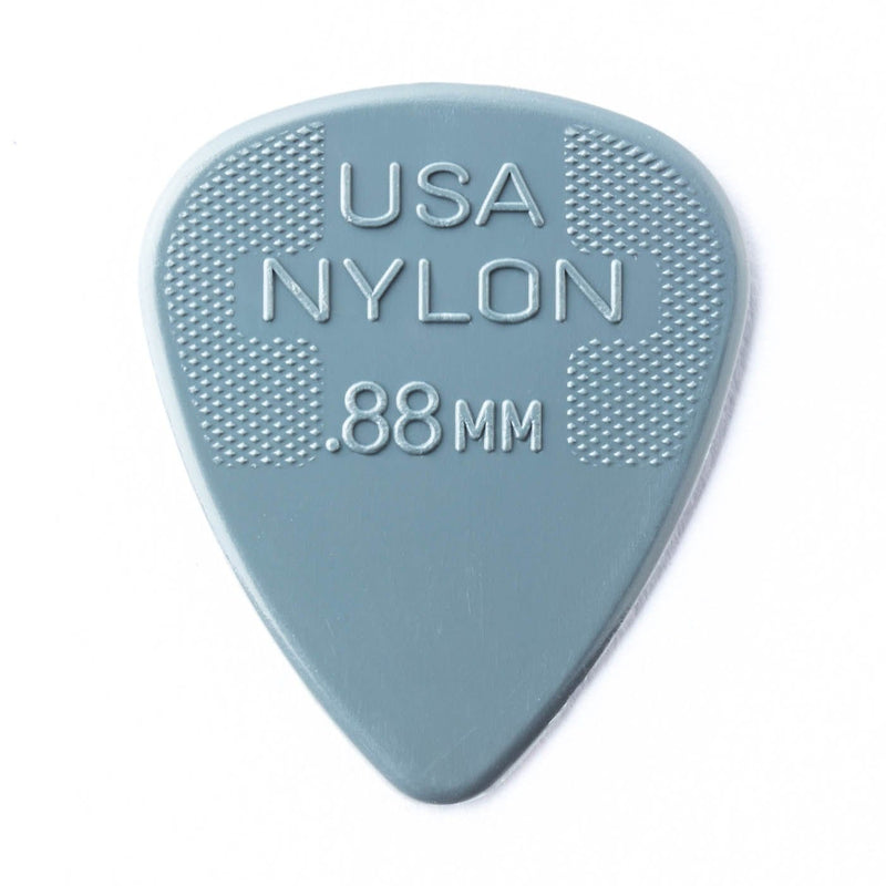 Dunlop 44P.88 Nylon Standard .88mm Dark Grey Guitar Picks 12-Pack