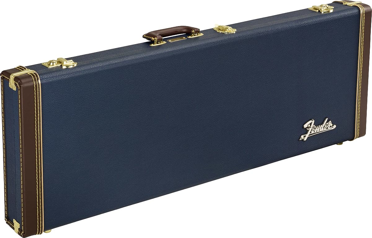 Fender Classic Series Wood Case Strat/Tele, Navy Blue