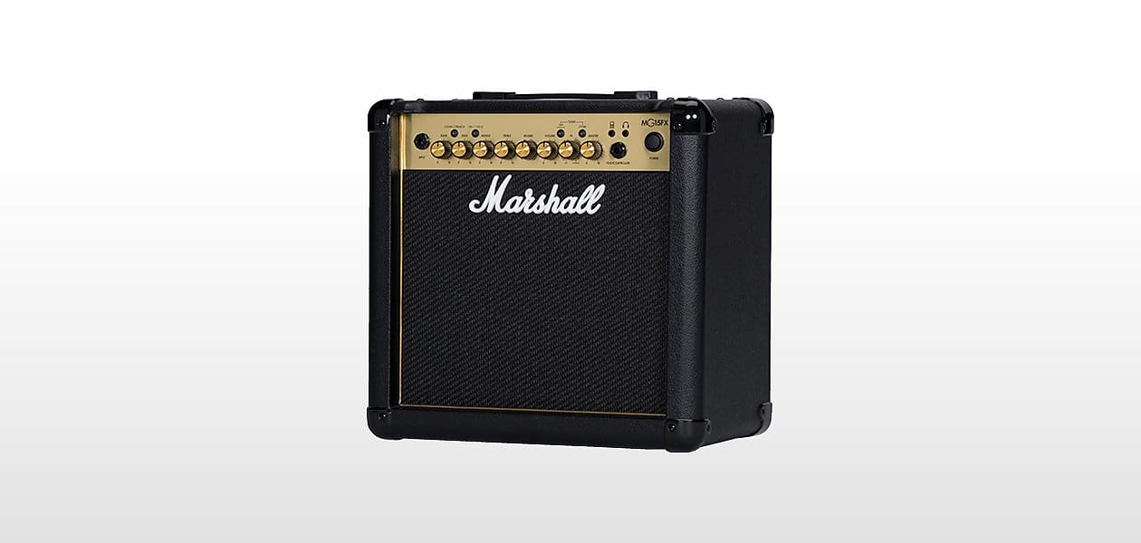 Marshall MG15GFX 15 Watt 1x8 combo w/ 2 channels, FX, MP3 input