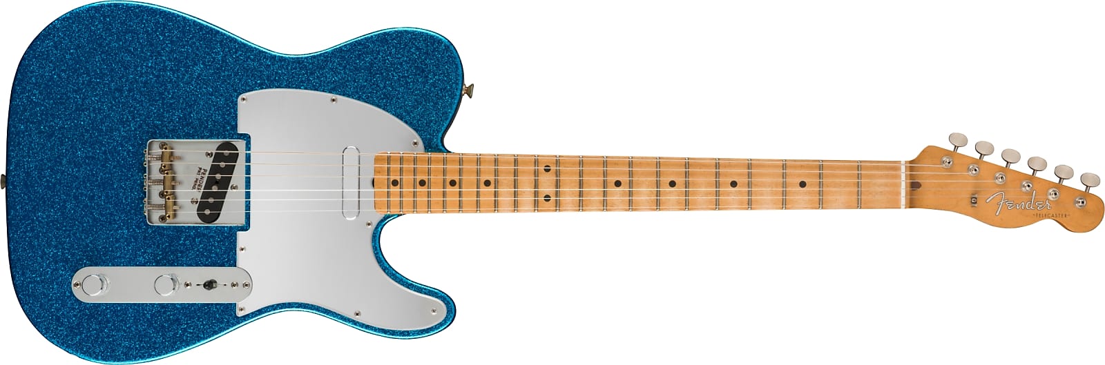 Fender J Mascis Telecaster®, Maple Fingerboard, Bottle Rocket Blue Flake