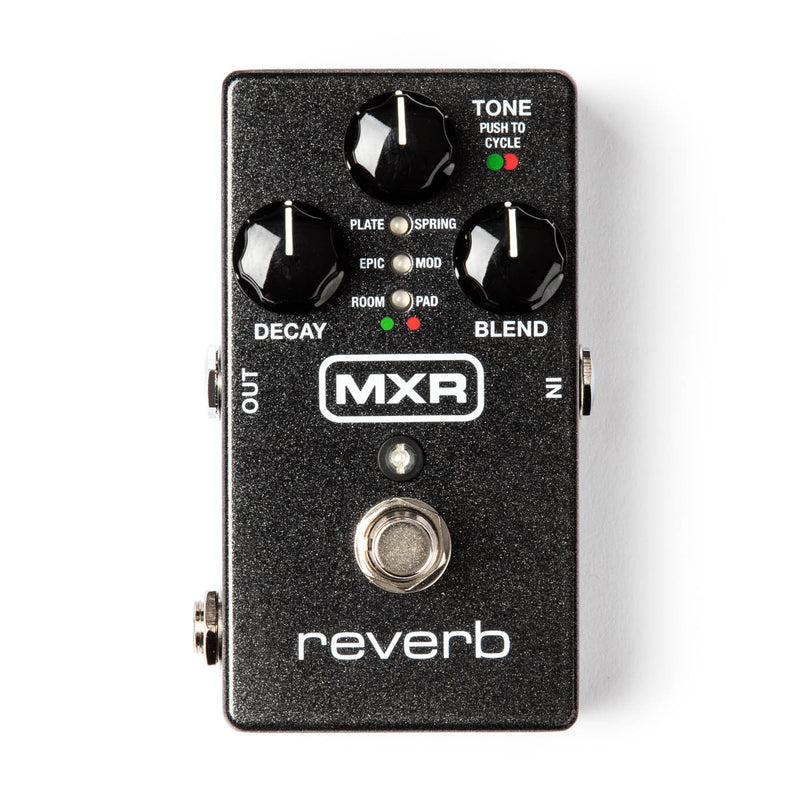 MXR Digital Reverb Guitar Effects Pedal w/ Power Adapter