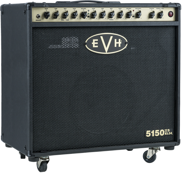 EVH 5150III 50W EL34 1x12 Combo, Black, 120V