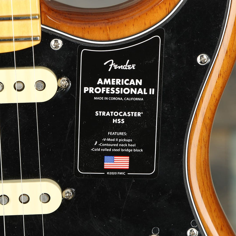 Fender American Professional II Stratocaster HSS, Maple FB, Roasted Pine