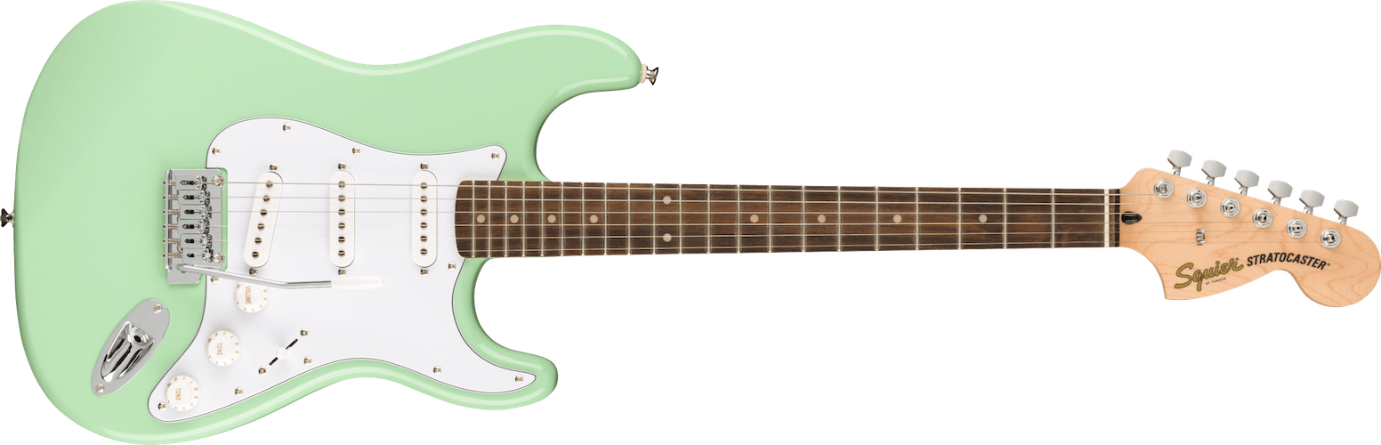Fender Squier Affinity Stratocaster, Laurel Fingerboard, Surf Green