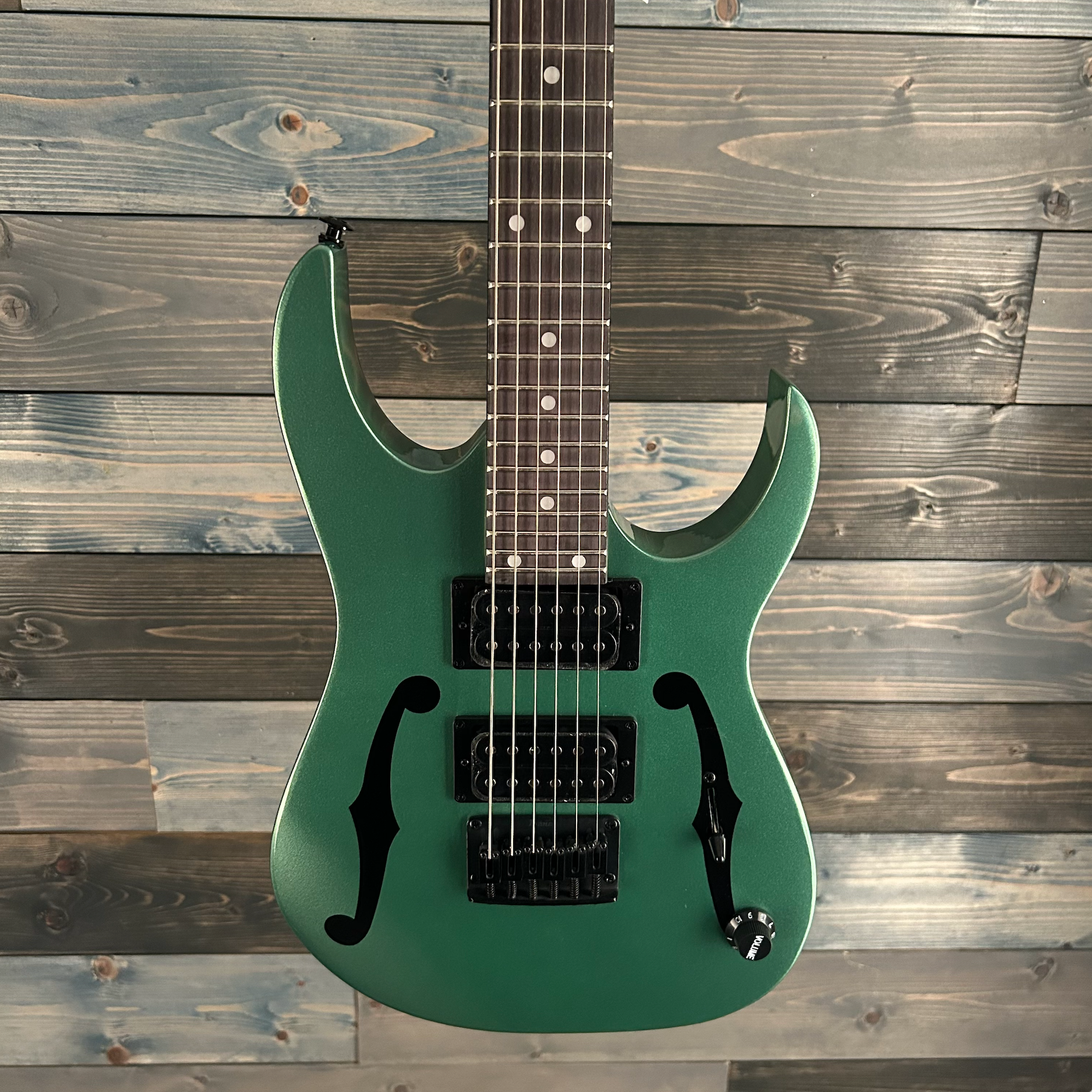 Ibanez PGMM21 Electric Guitar - Metallic Light Green