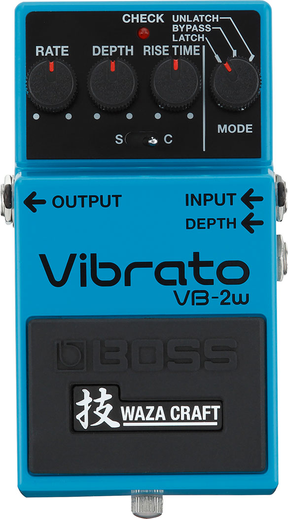 Effects Pedals Tremolo and Vibrato