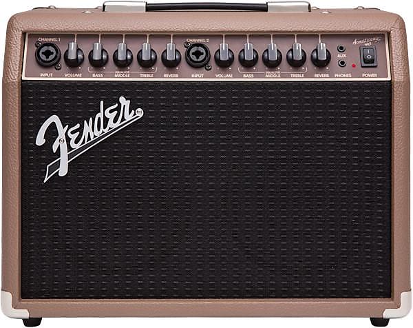 Fender Acoustasonic 40 120V Acoustic Guitar Amplifier