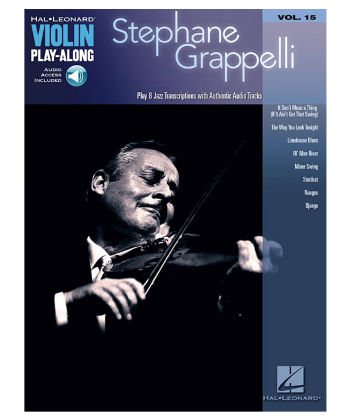 Hal Leonard Stephane Grappelli Violin Play-Along Volume 15