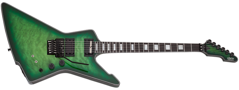 Schecter 3255 E-1 FR S Special Edition Electric  - Trans Green Burst