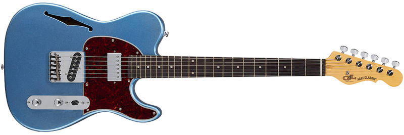 G&L Tribute ASAT Classic Bluesboy Semi-Hollow - Lake Placid Blue
