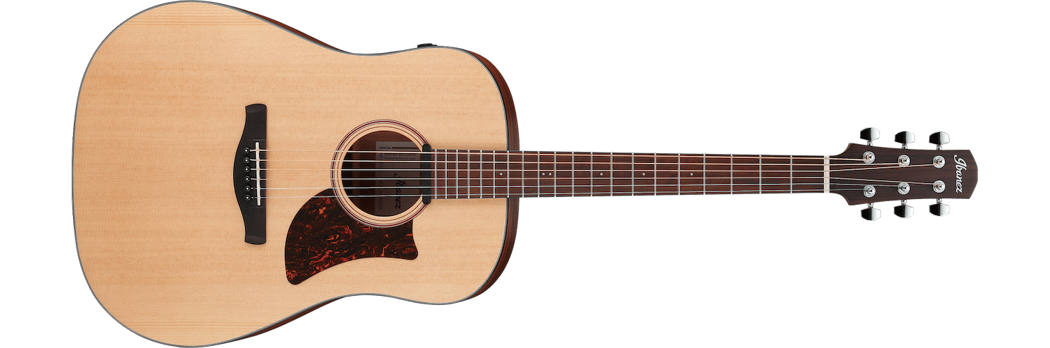 Ibanez AAD100E Acoustic Guitar - Open Pore Natural