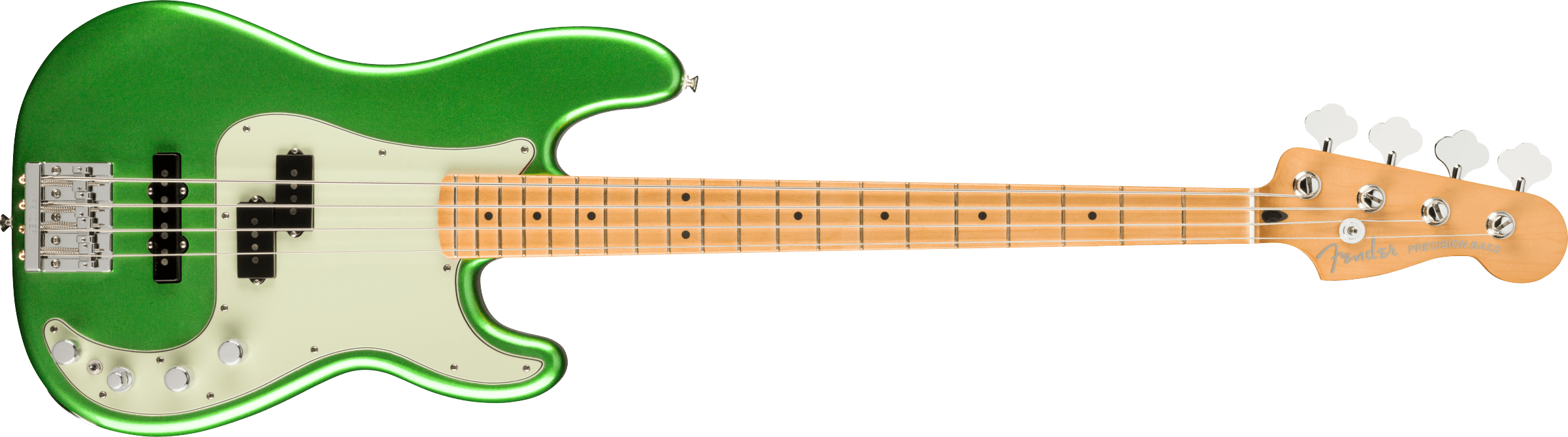 Fender Player Plus Precision Bass, Maple Fingerboard, Cosmic Jade