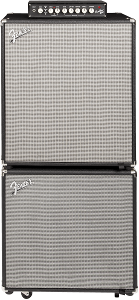 Fender Rumble 410 Cabinet (V3), Black/Silver