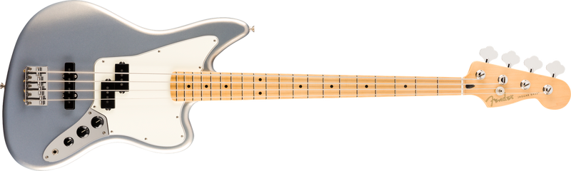 Fender Player Jaguar Bass, Maple Fingerboard, Silver