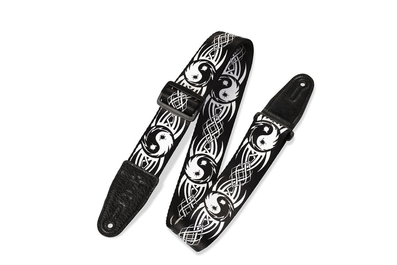 Levy's MP-15 2in Polyester Guitar Strap - Yin-Yang
