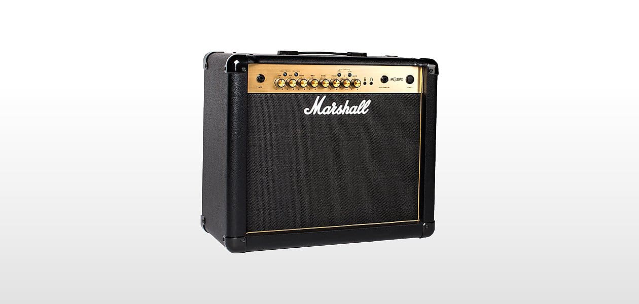 Marshall MG30FX 30 Watt 1x10 combo w/ 4 programmable channels, FX, MP3 input