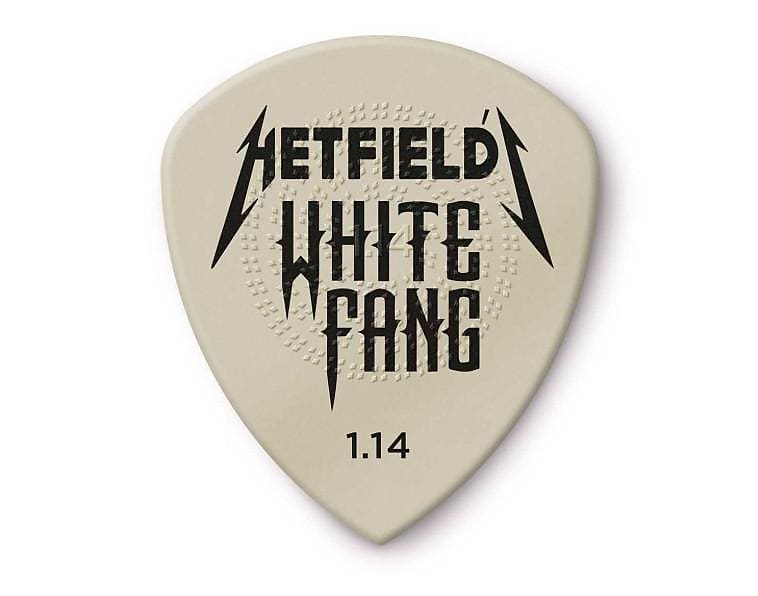 Dunlop Hetfield's White Fang Custom Flow Pick 1.14mm, 6 pack