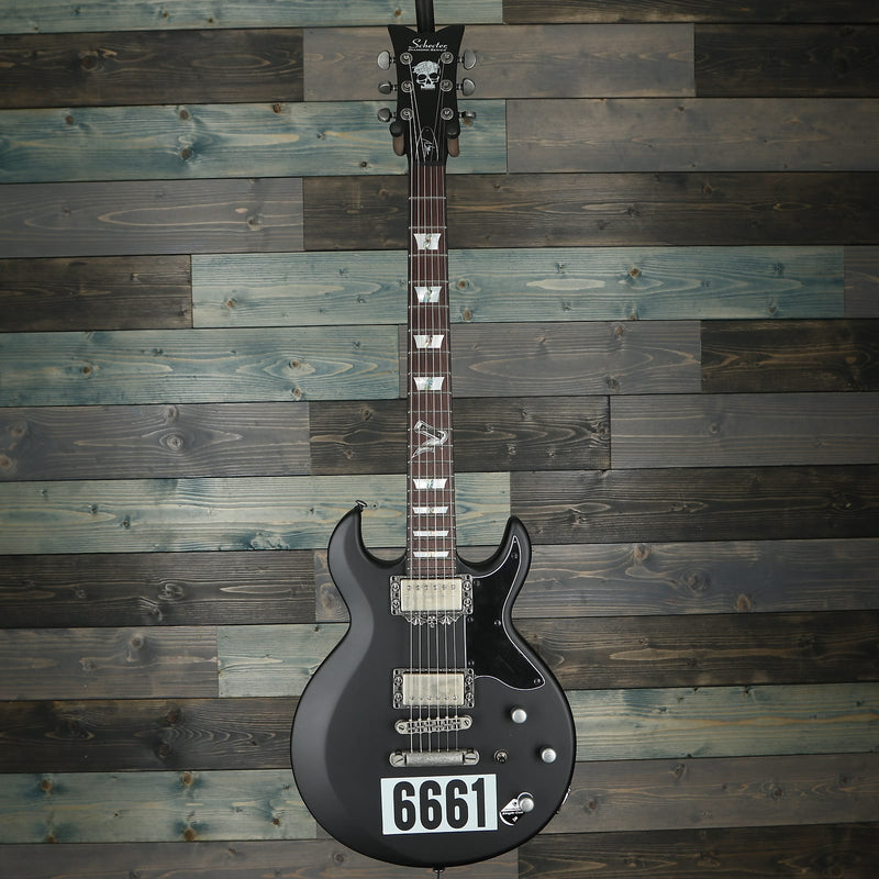Schecter Zacky Vengeance 6661 Satin Black w/6661 Graphic