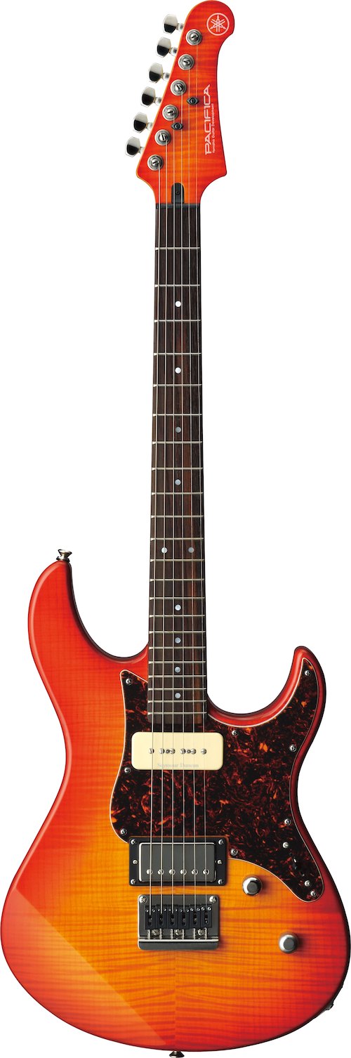 Yamaha Pacifica PAC611HFM Electric Guitar - Light Amber Burst