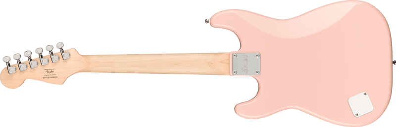 Fender Squier Mini Stratocaster, Laurel Fingerboard, Shell Pink