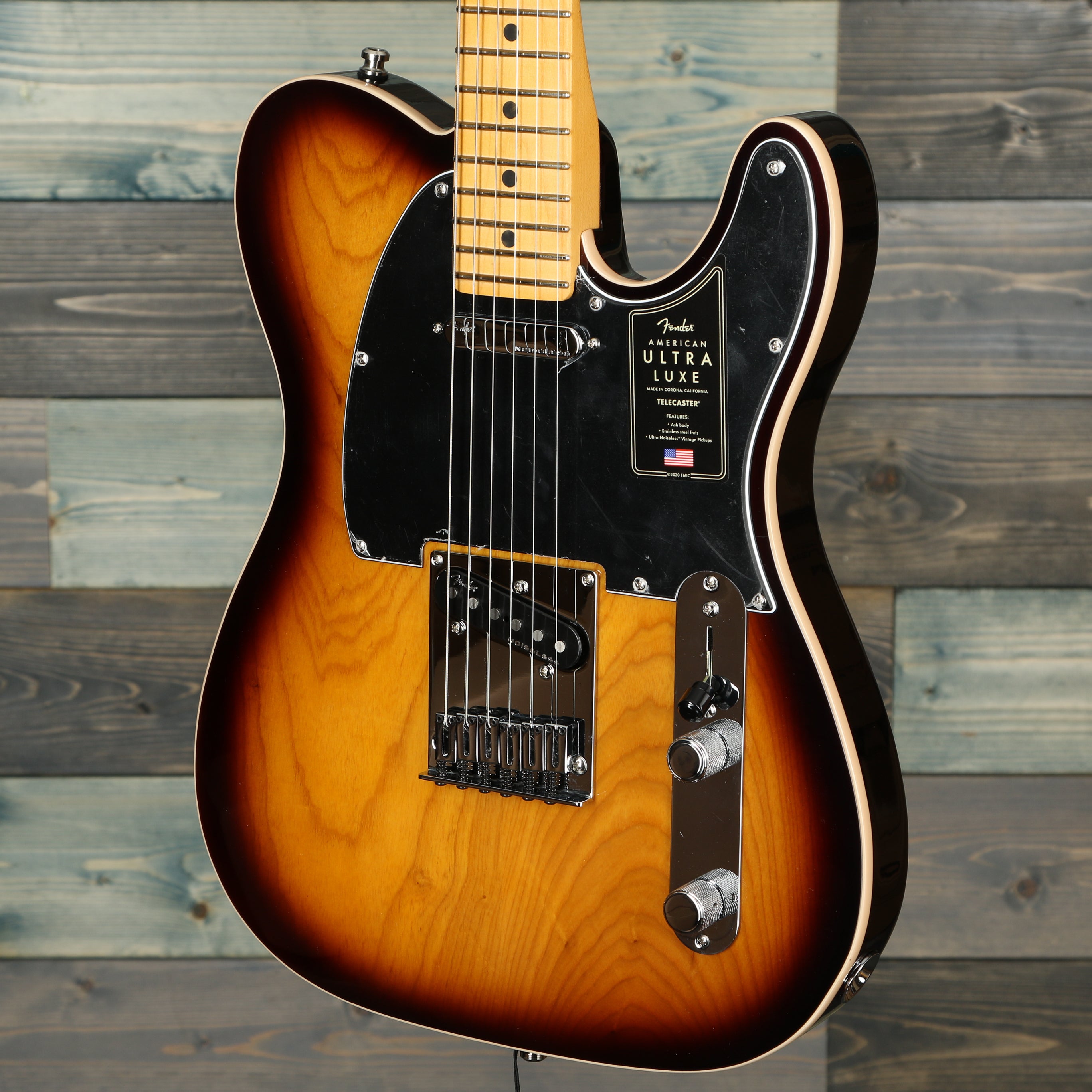 Fender Ultra Luxe Telecaster, Maple Fingerboard, 2-Color Sunburst