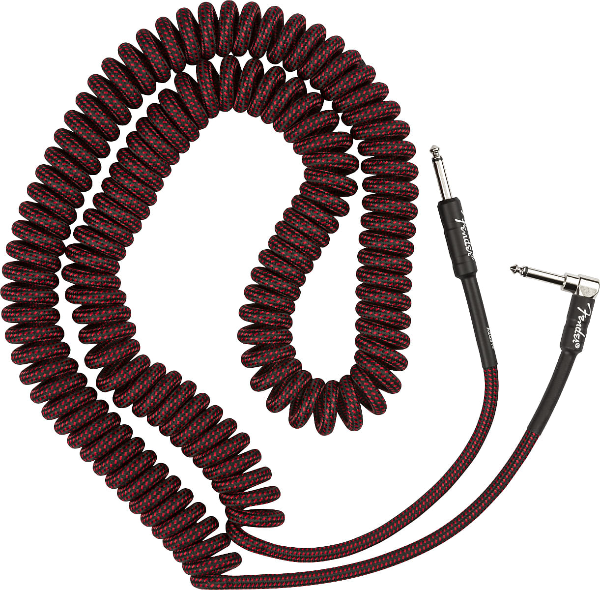 Fender Professional Coil Cable, 30', Red Tweed