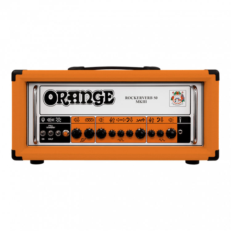 Orange Rockerverb 50 Mk III Head