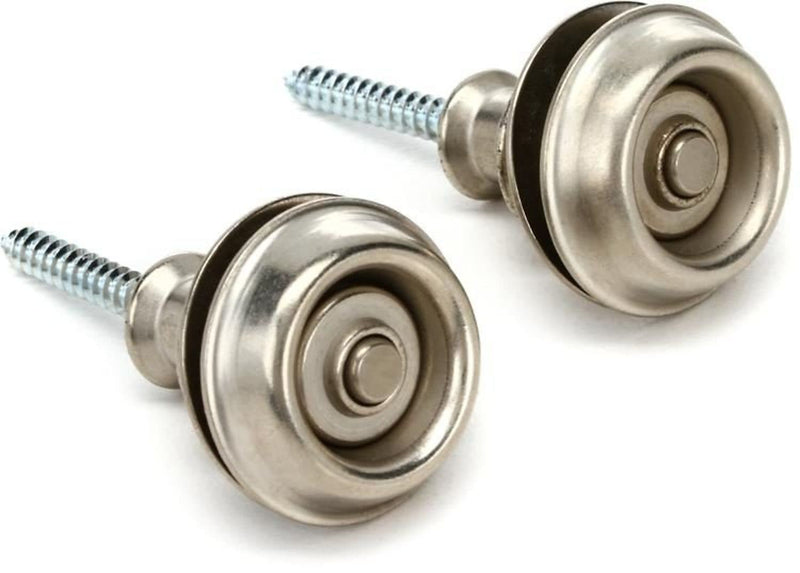 Dunlop SLS1031N Straplok Dual Design Strap Retainer System - Nickel