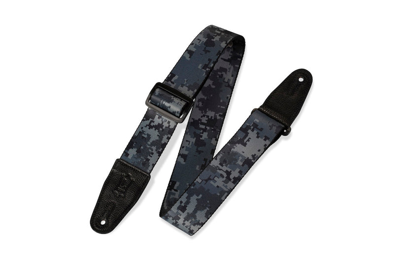 Levy's 2" Wide Polyester Guitar Strap - Pixel Camo