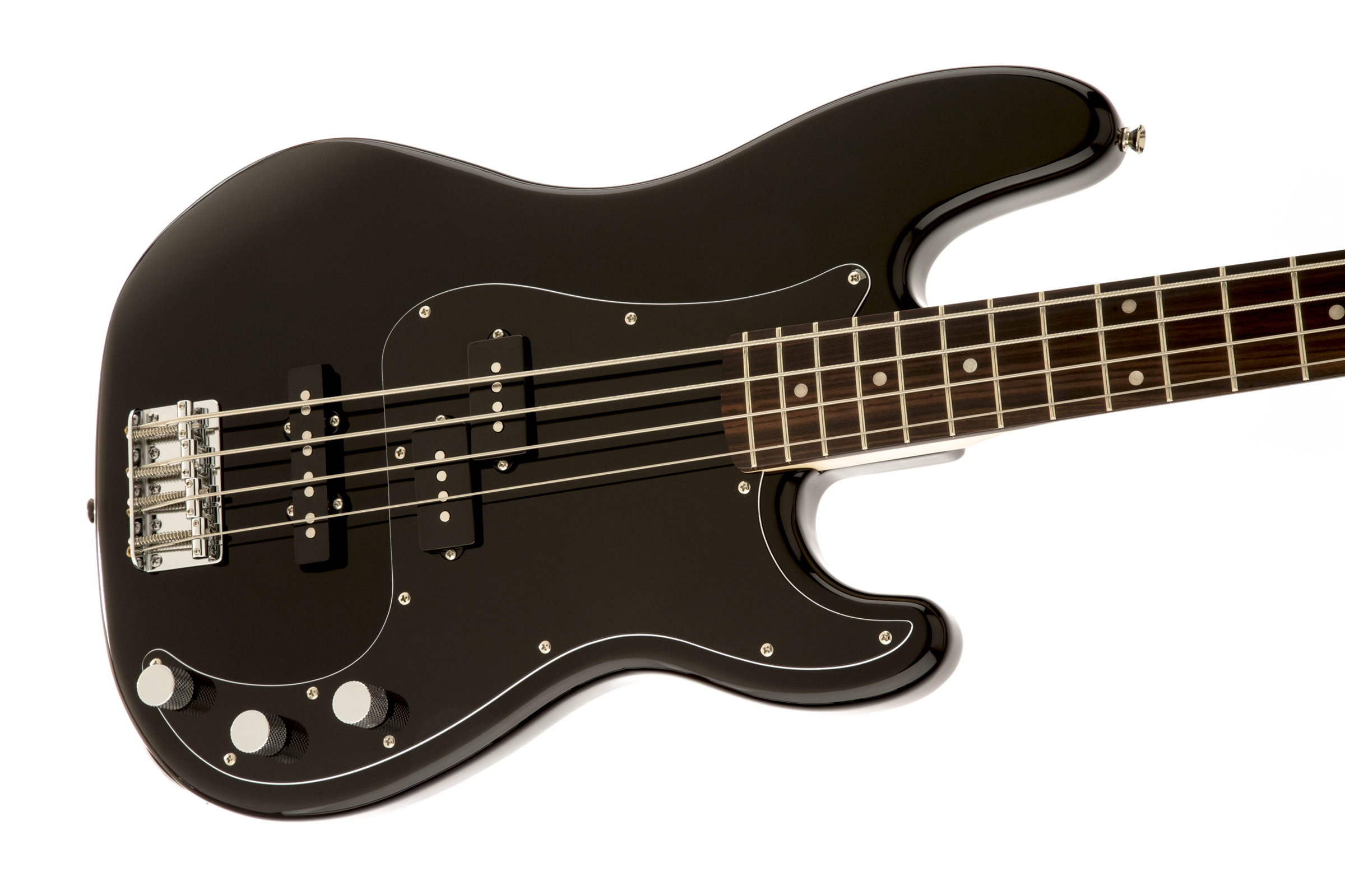 Fender Squier Affinity Series Precision Bass PJ, Laurel Fingerboard, Black