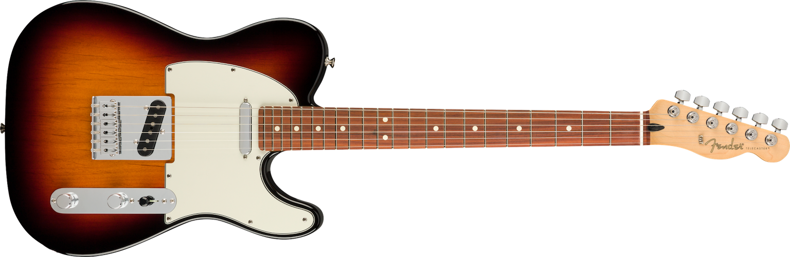 Fender Player Telecaster, Pau Ferro Fingerboard, 3-Color Sunburst