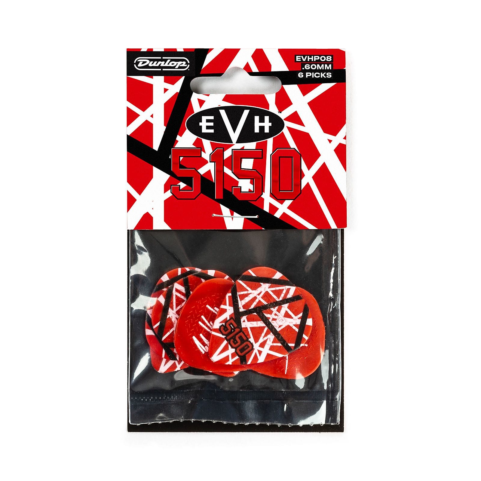 Dunlop EVHP08 EVH 5150 Pick - 6 Pack