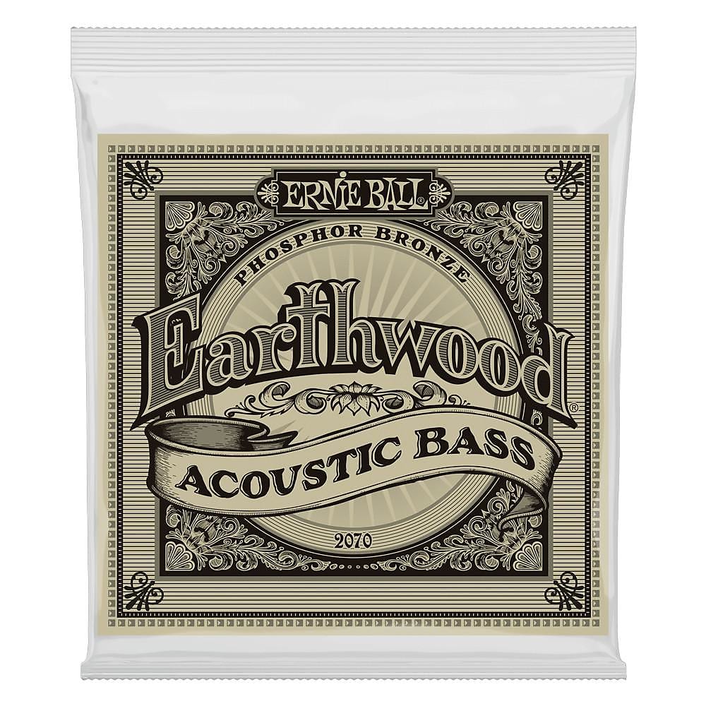 Ernie Ball 2070 Earthwood Phosphor Bronze Acoustic Bass Strings