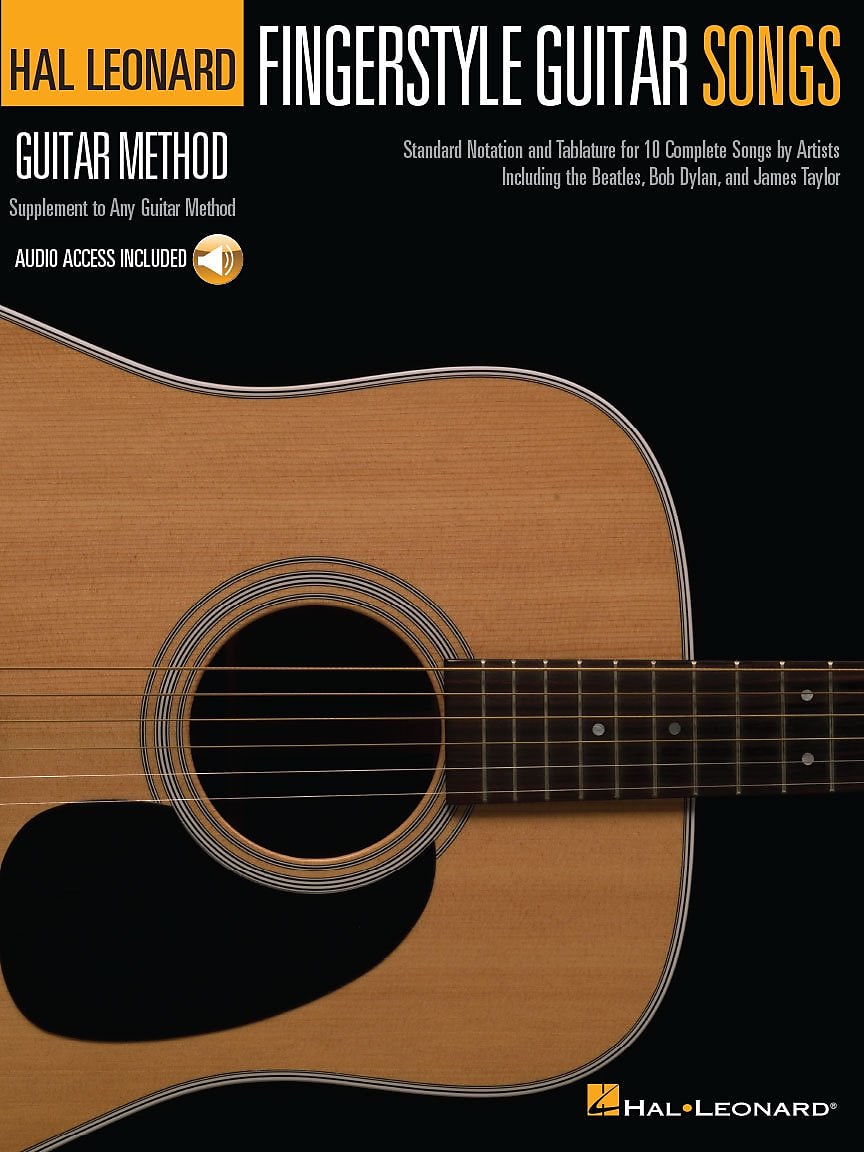Hal Leonard Fingerstyle Guitar Songs Guitar Method Supplement