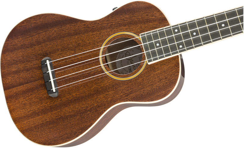Fender Grace Vanderwaal Signature Uke W/Gigbag, Walnut Fingerboard, Natural