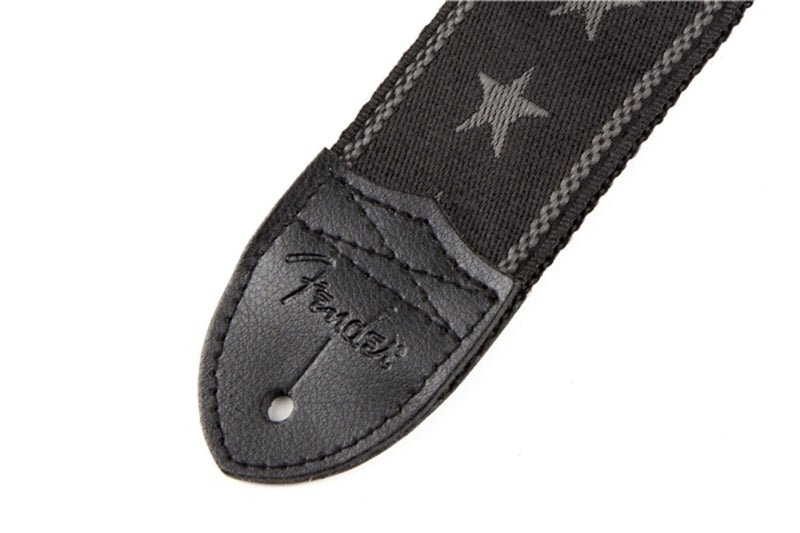 Fender Nylon Stars and Stripes Strap, Black/Grey