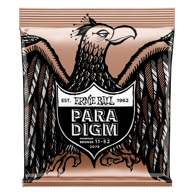 Ernie Ball 2078 Paradigm Light Phosphor Bronze Acoustic Guitar Strings