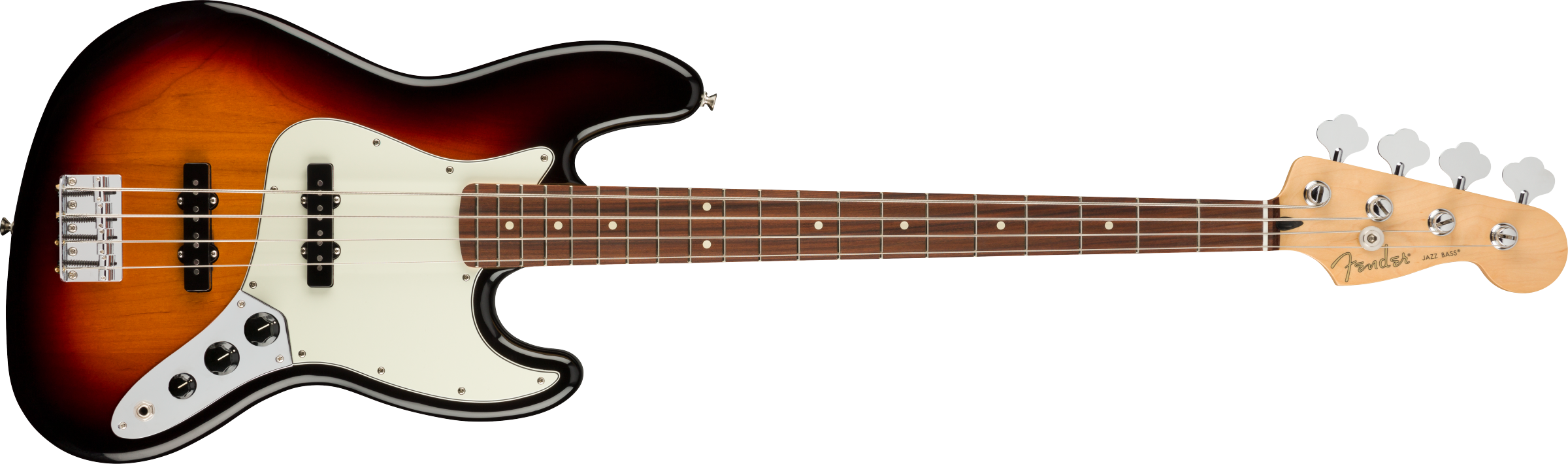 Fender Player Jazz Bass®, Pau Ferro Fingerboard, 3-Color Sunburst