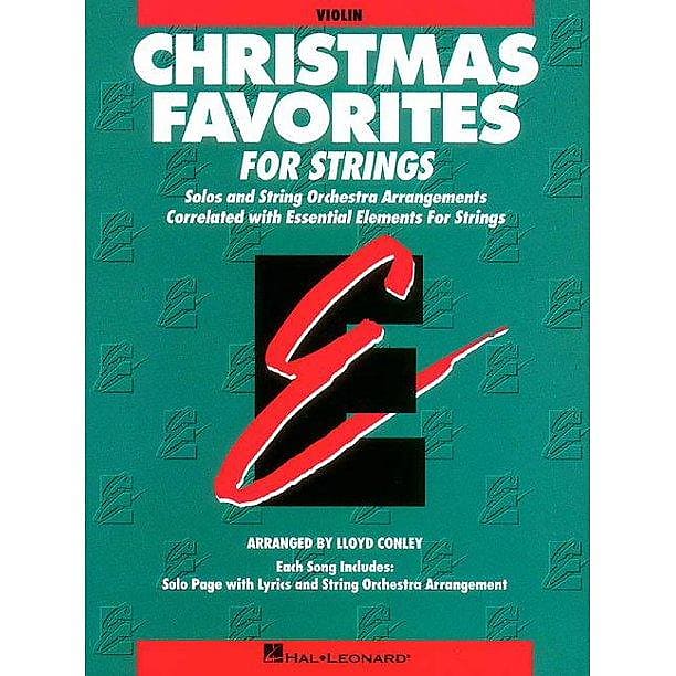Essential Elements Christmas Favorites for Strings Violin Book (Parts 1/2)