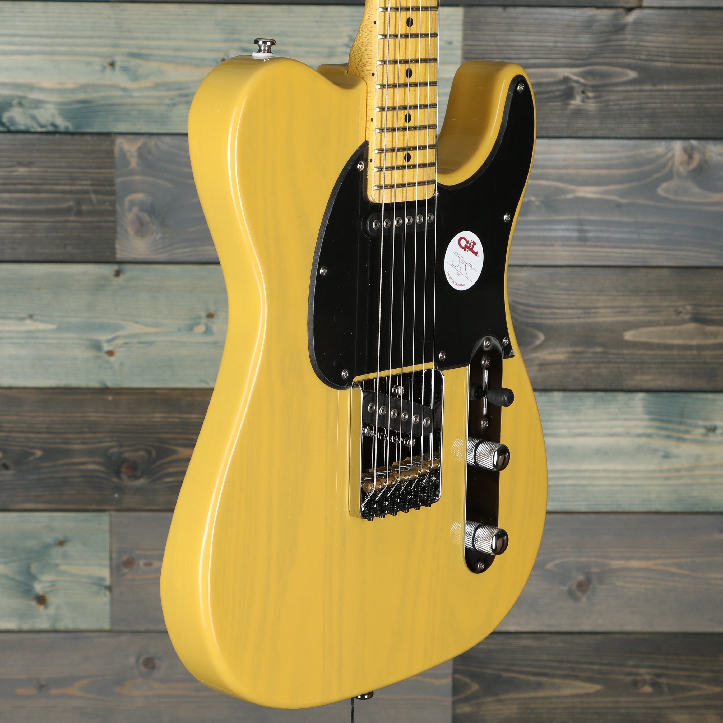 G&L Tribute ASAT Classic Electric Guitar - Butterscotch