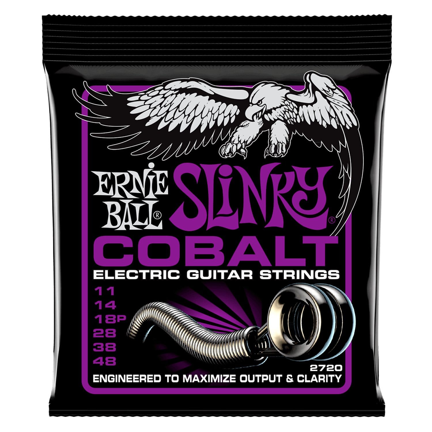 Ernie Ball 2720 Power Slinky Cobalt Electric Guitar Strings