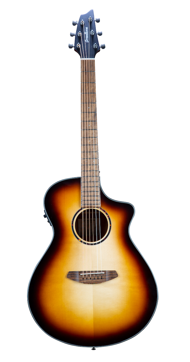 Breedlove Discovery S Concert Edgeburst CE European-African mahogany