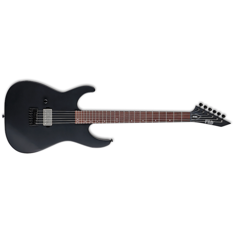 ESP LTD M-201HT Lefty Electric Guitar - Black Satin