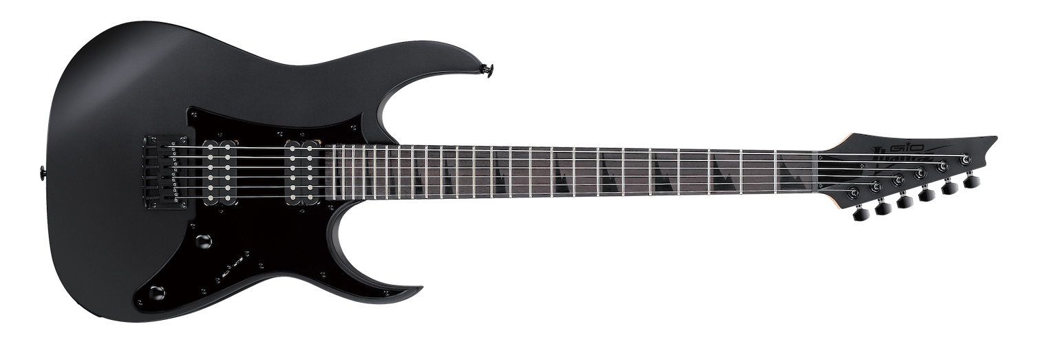 Ibanez GRGR131EX GIO RG Electric Guitar - Black Flat