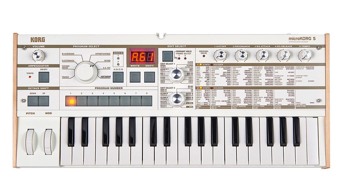 Korg microKORG S Synthesizer/Vocoder